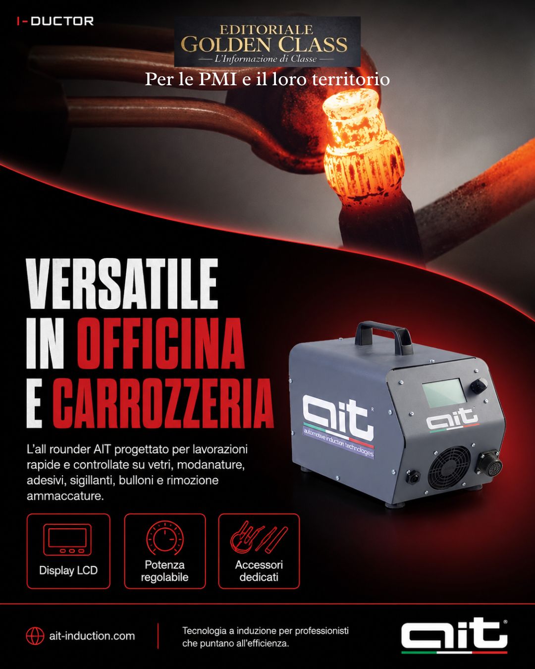 Compatto, versatile, pronto per diverse applicazioni professionali.